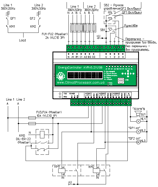 Zelio logic sr3b261fu схема подключения